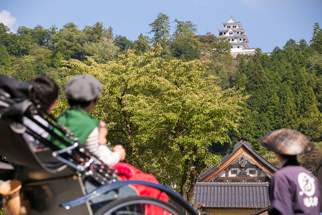 郡上八幡　人力車05